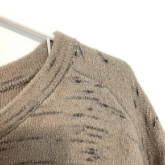 THADDEUS BONOBOS Mens Terry Beach Tee Tan ? Space Dye Short Sleeve Sweatshirt M - Picture 14 of 14